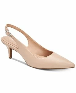 Alfani Women's Step 'N Flex Babbsy Pointed-Toe Slingback Pumps, Created For Macy's