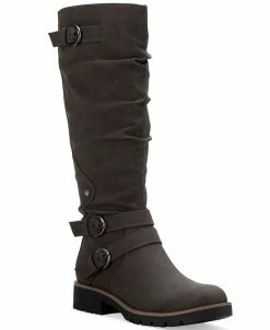 Sun + Stone Brinley Strapped Lug-Sole Boots, Created For Macy's