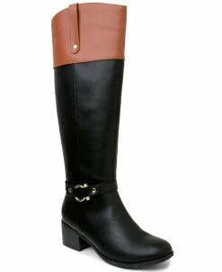 Karen Scott Vickyy Wide Calf Riding Boots, Created For Macy's