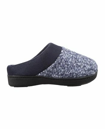 Isotoner Signature Women's Heathered Knit Jessie Hoodback Slippers - Image 2