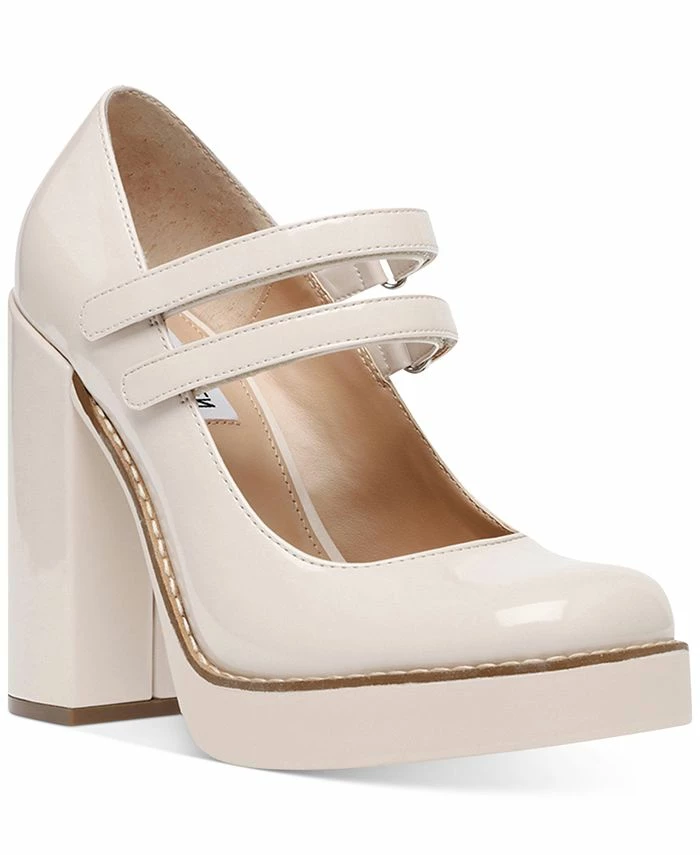 Steve Madden Women's Twice Mary Jane Platform Pumps