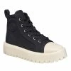 French Connection Women's Angel High Top Lace-up Lug Sole Platform Sneakers