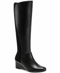 Alfani Women's Beverly Wedge Boots, Created For Macy's