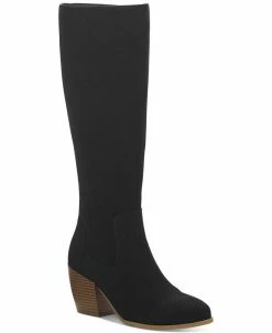 Style & Co Warrda Block-Heel Dress Boots, Created For Macy's