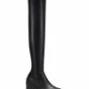 Bar III Women's Fernn Platform Over-The-Knee Boots, Created For Macy's