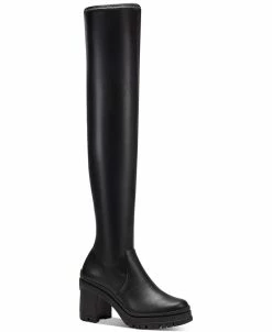 Bar III Women's Fernn Platform Over-The-Knee Boots, Created For Macy's