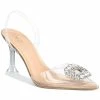 INC International Concepts Scienna Vinyl Slingback Pumps, Created For Macy's