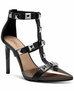 INC International Concepts Syndia Studded Gladiator Pumps, Created For Macy's