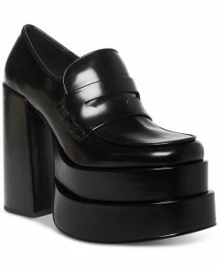 Steve Madden Women's Catelyn Mega Platform Oxford Pumps