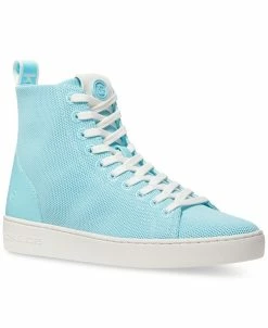 Michael Kors Women's Edie Knit Lace-Up High-Top Sneakers