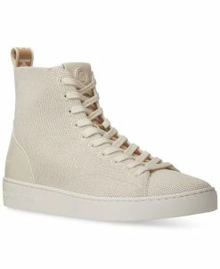 Michael Kors Women's Edie Knit Lace-Up High-Top Sneakers