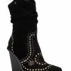 Jessica Simpson Women's Larna Western Studded Boots