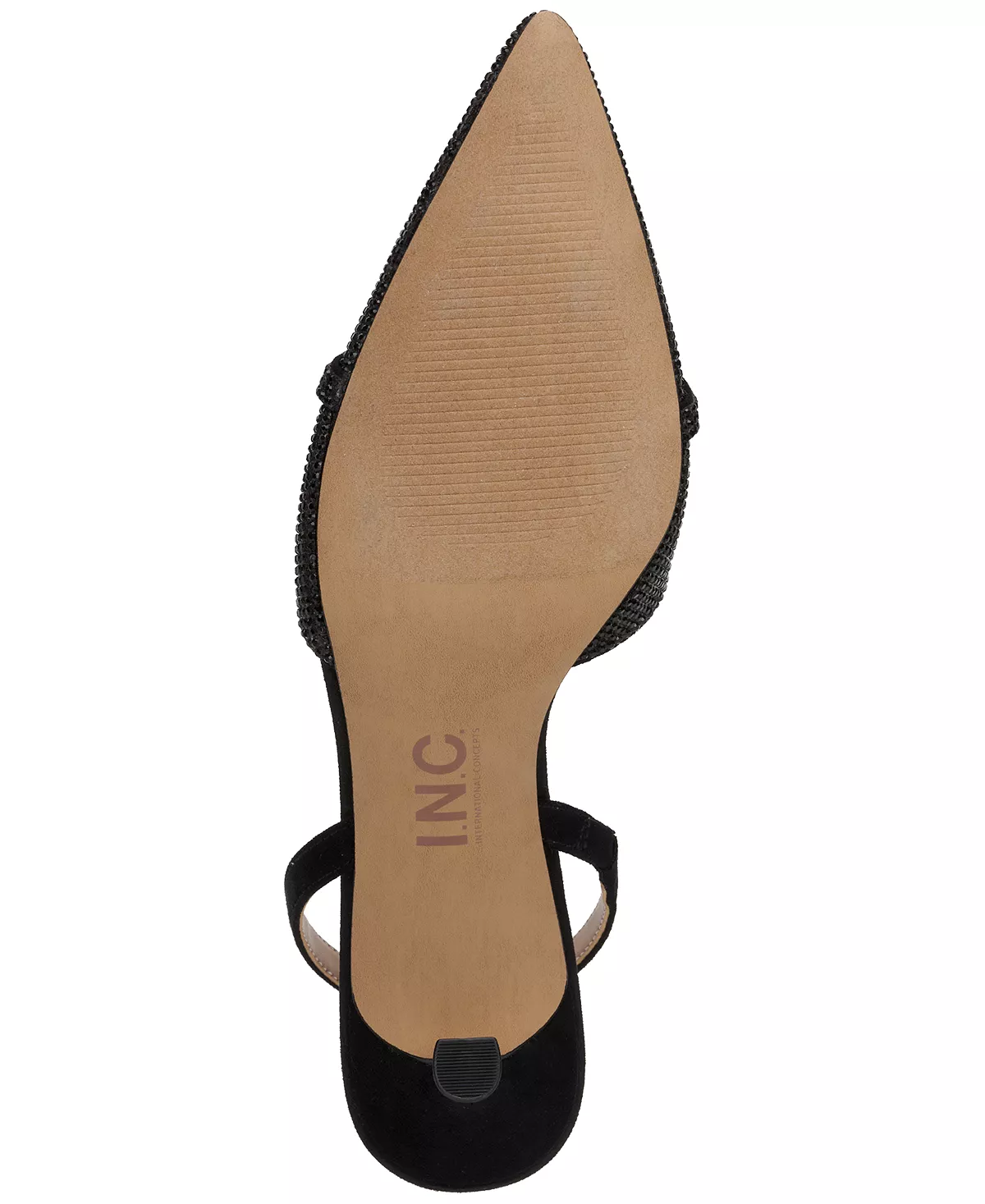 INC International Concepts Women's Gelsey Slingback Kitten-Heel Pumps, Created For Macy's 8 INC International Concepts Women's Gelsey Slingback Kitten-Heel Pumps, Created For Macy's - Image 8