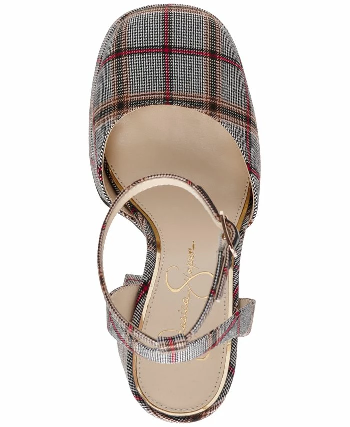 Jessica Simpson Women's Skilla Block-Heel Platform Pumps - Image 4