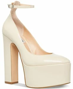 Steve Madden Women's Skyrise Ankle-Strap Platform Pumps
