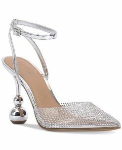 INC International Concepts Women's Rami Two-Piece Ankle-Strap Pumps, Created For Macy's