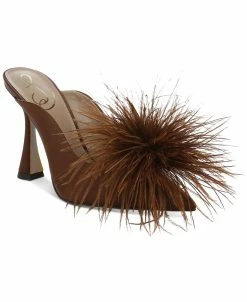 Sam Edelman Women's Anthony Pom Pom Mules Pumps