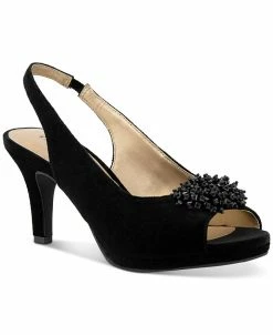 Karen Scott Breena Slingback Peep-Toe Pumps, Created For Macy's