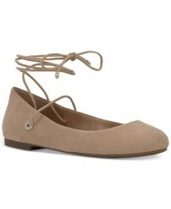 Jessica Simpson Women's Bingley Lace-Up Ballet Flats