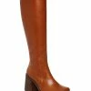 Steve Madden Women's Andiee Stacked Wooden Platform Boots