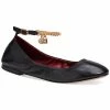 Kate Spade New York Women's Crush Chain Ankle-Strap Flats
