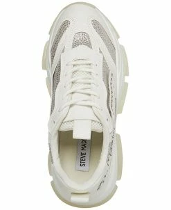 Steve Madden Women's Possession Rhinestone Chunky Lace-up Sneakers 10 Steve Madden Women's Possession Rhinestone Chunky Lace-up Sneakers -Sam Edelman Shop 23046489 fpx