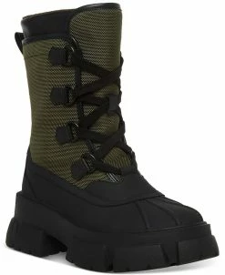 Steve Madden Women's Trench Lace-Up Rain Boots