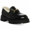 Steve Madden Women's Lando-F Tailored Lug-Sole Bit Loafer Flats