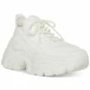 Steve Madden Women's Astron Chunky Lace-Up Platform Sneakers