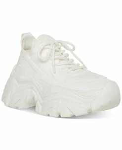 Steve Madden Women's Astron Chunky Lace-Up Platform Sneakers