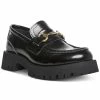 Steve Madden Women's Lando Tailored Lug Sole Bit Loafers