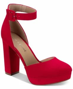 Sun + Stone Estrella Block-Heel Pumps, Created For Macy's