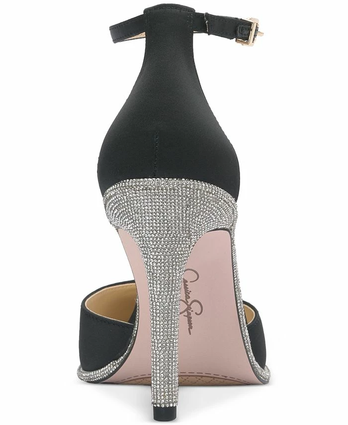Jessica Simpson Women's Pemota Ankle-Strap Stiletto Pumps 4 Jessica Simpson Women's Pemota Ankle-Strap Stiletto Pumps - Image 4
