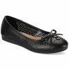 Giani Bernini Odeysa Slip-On Perforated Ballet Flats, Created For Macy's