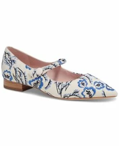 Kate Spade New York Women's Maya Pointed-Toe Mary Jane Flats